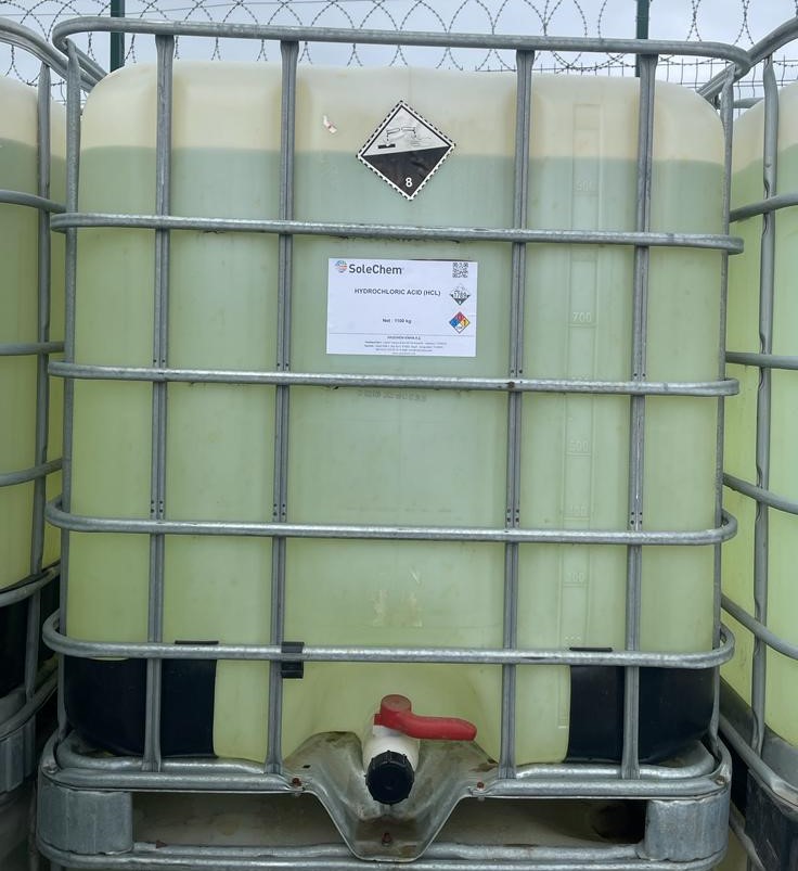 hydrochloric acid